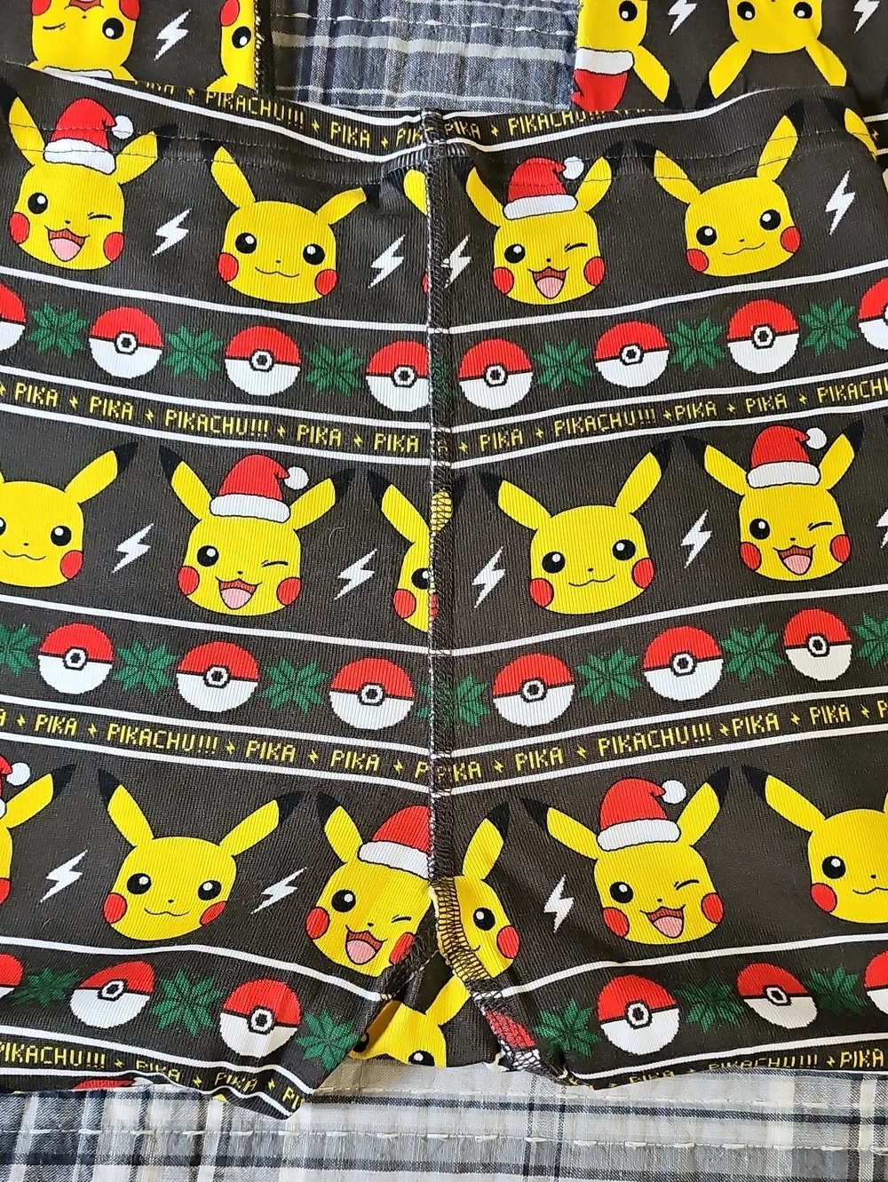 Hanna Andersson Pokemon Pikachu Christmas Pajama Bottoms